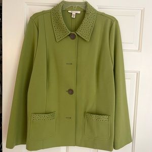 Green Studded Jacket